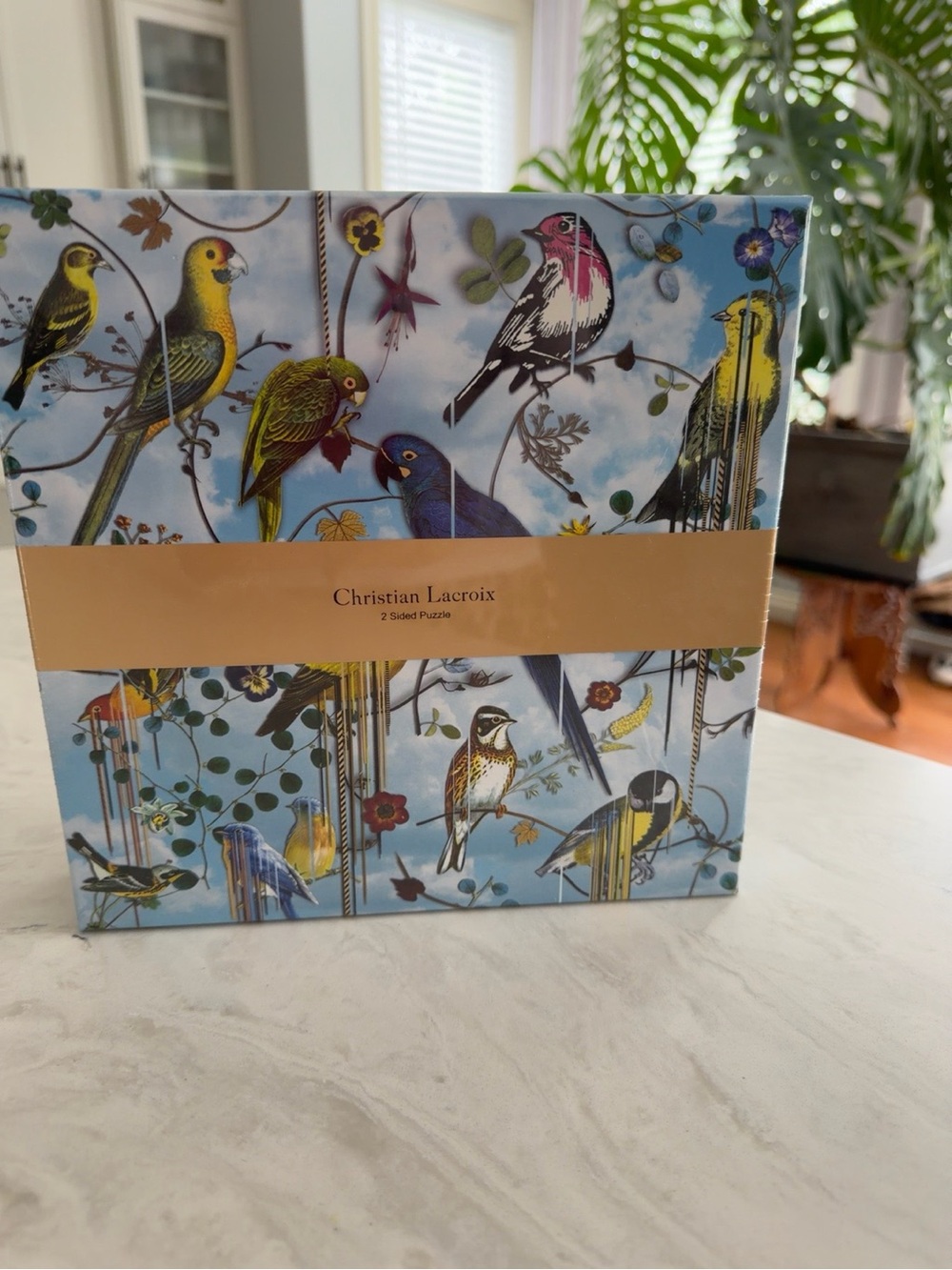 Christian Lacroix Bird’s Sinfonia 2-Sided 250 Piece Puzzle NWT